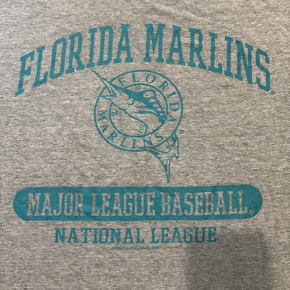 Vintage 2000 Florida Marlins Tee Size M - Picture 2 of 5